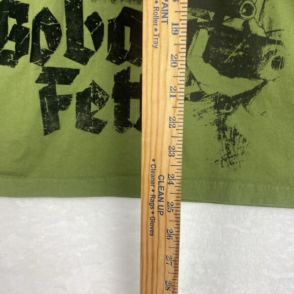 Disney Star Wars Boba Fett Long Sleeve Graphic Shirt Mens 2XL Green Crewneck - Picture 5 of 8